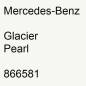 Preview: Mercedes-Benz, Glacier Pearl, 866581.